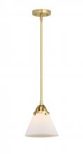 Innovations Lighting 288-1S-SG-G41 - Cone - 1 Light - 8 inch - Satin Gold - Cord hung - Mini Pendant