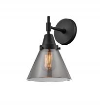 Innovations Lighting 447-1W-BK-G43 - Cone - 1 Light - 8 inch - Matte Black - Sconce