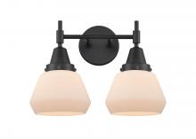 Innovations Lighting 447-2W-BK-G171 - Fulton - 2 Light - 16 inch - Matte Black - Bath Vanity Light