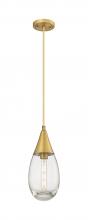 Innovations Lighting 450-1P-BB-G450-6CL - Malone - 1 Light - 6 inch - Brushed Brass - Pendant