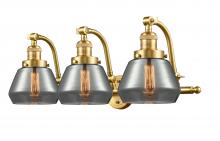 Innovations Lighting 515-3W-SG-G173 - Fulton - 3 Light - 28 inch - Satin Gold - Bath Vanity Light