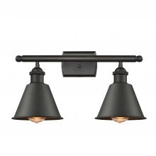 Innovations Lighting 516-2W-OB-M8 - Smithfield - 2 Light - 17 inch - Oil Rubbed Bronze - Bath Vanity Light