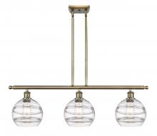 Innovations Lighting 516-3I-AB-G556-8CL - Rochester - 3 Light - 36 inch - Antique Brass - Cord hung - Island Light