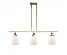 Innovations Lighting 516-3I-AB-G81 - Eaton - 3 Light - 36 inch - Antique Brass - Cord hung - Island Light