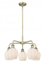 Innovations Lighting 516-5CR-AB-G461-6 - Norfolk - 5 Light - 24 inch - Antique Brass - Chandelier