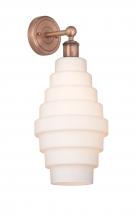 Innovations Lighting 616-1W-AC-G671-8 - Cascade - 1 Light - 8 inch - Antique Copper - Sconce