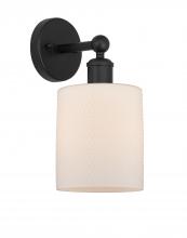 Innovations Lighting 616-1W-BK-G111 - Cobbleskill - 1 Light - 5 inch - Matte Black - Sconce