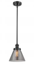 Innovations Lighting 916-1S-BK-G43 - Cone - 1 Light - 8 inch - Matte Black - Mini Pendant