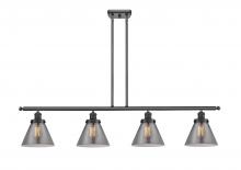 Innovations Lighting 916-4I-BK-G43 - Cone - 4 Light - 48 inch - Matte Black - Stem Hung - Island Light