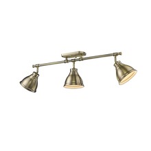 Golden 3602-3SF AB-AB - Duncan Semi-Flush - Track Light