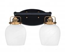 Toltec Company 1932-MBBR-4811 - Bathroom Lighting