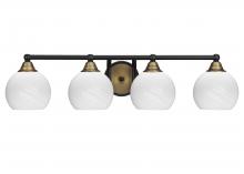 Toltec Company 3424-MBBR-4101 - Bathroom Lighting