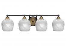 Toltec Company 3424-MBBR-4811 - Bathroom Lighting