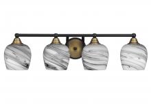 Toltec Company 3424-MBBR-4819 - Bathroom Lighting