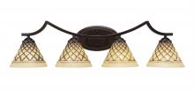 Toltec Company 554-DG-7185 - Bathroom Lighting