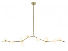 Avenue Lighting HF4810-WHT - Hampton Collection Ten Light Chandelier