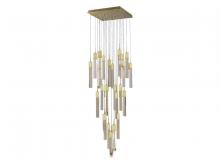 Avenue Lighting HF1903-41-GL-BB - The Original Glacier Avenue Collection Flush Mount Pendants