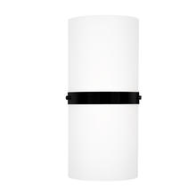 Kuzco Lighting Inc WS3413-BK - Harrow 13-in Black LED Wall Sconce