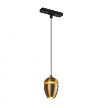 Kuzco Lighting Inc TRP89703-BG - Eloa 3-in Brushed Gold Trilo Track Pendant