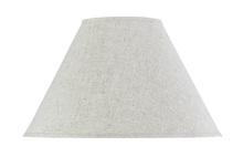 CAL Lighting SH-1036 - 12" Tall Beige Round Linen Shade