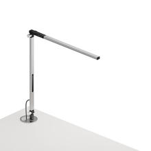 Koncept Inc AR1100-CD-SIL-GRM - Z-Bar Solo mini Desk Lamp with grommet mount (Cool Light; Silver)