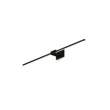 Koncept Inc ZBW-36-4-CM-SW-MTB - Z-Bar Wall Sconce, Soft Warm, Matte Black, 36," Center Mount