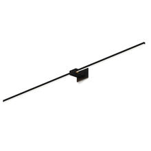 Koncept Inc ZBW-60-4-CM-SW-MTB - Z-Bar Wall Sconce, Soft Warm, Matte Black, 60," Center Mount