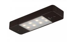 Vaxcel International X0006 - Instalux 8-in LED Motion Under Cabinet Strip Light Bronze