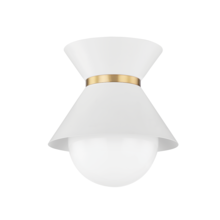 Troy C8610-SWH/PBR - Scout Flush Mount