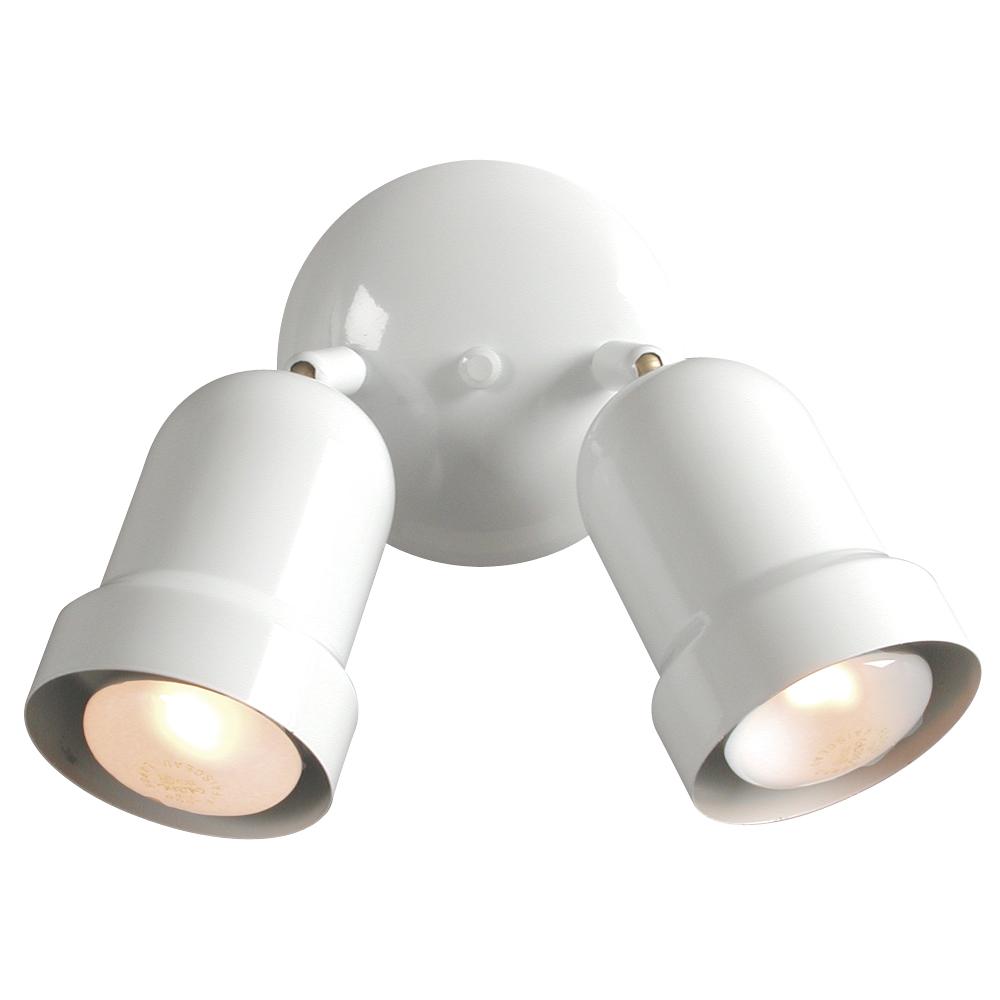 Two Light Monopoint - White