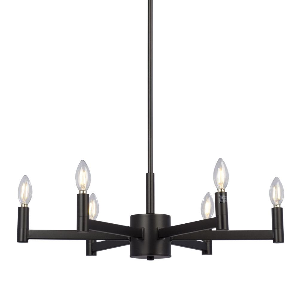 6L Chandelier BK