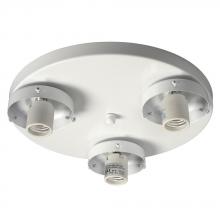 Galaxy Lighting 635141-H-W - Ceiling Light Holder - White