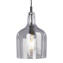 Galaxy Lighting 926444BK - 1L Mini-Pendant BK