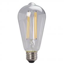 Galaxy Lighting LED-FST20-5D1D - 120V AC LED FILAMENT ST20 BULB 5W2700K ES DIM (ENCLOSED)