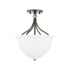 Hudson Valley 2811-DB - Browne Semi Flush