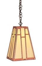 Arroyo Craftsman AH-8CS-AB - 8" asheville hanging pendant