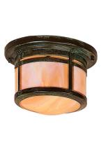 Arroyo Craftsman BCM-8GW-AB - 8" berkeley flush ceiling mount