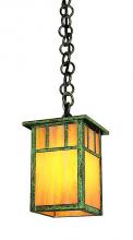 Arroyo Craftsman HH-4LEGW-AB - 4" huntington one light pendant without overlay (empty)