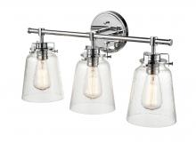 Millennium 4413-CH - Amberose 3-Light Vanity Chrome