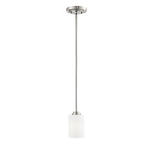 Millennium 7251-SN - Bristo 1-Light Pendant light Satin Nickel