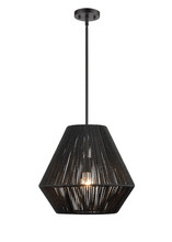 Millennium 9022-MB - Elise 1-Light Pendant light Matte Black