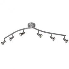 Access 52226LEDDLP-BS - 6 Light Adjustable LED Track