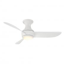 Modern Forms US - Fans Only FH-W2203-44L-27-MW - Corona 44 Flush Mount Ceiling Fan