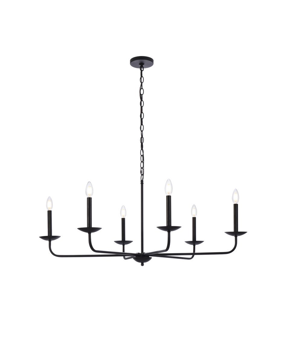 Cohen 42 inch pendant in black