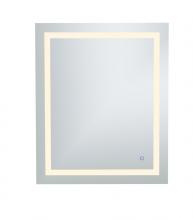 Elegant MRE13036 - Helios 30inx36in Hardwired LED mirror with touch sensor and color changing temperature