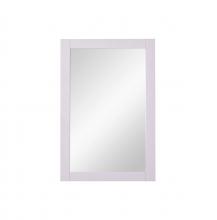 Elegant VM-2001 - Aqua 22 In. Contemporary Mirror In White