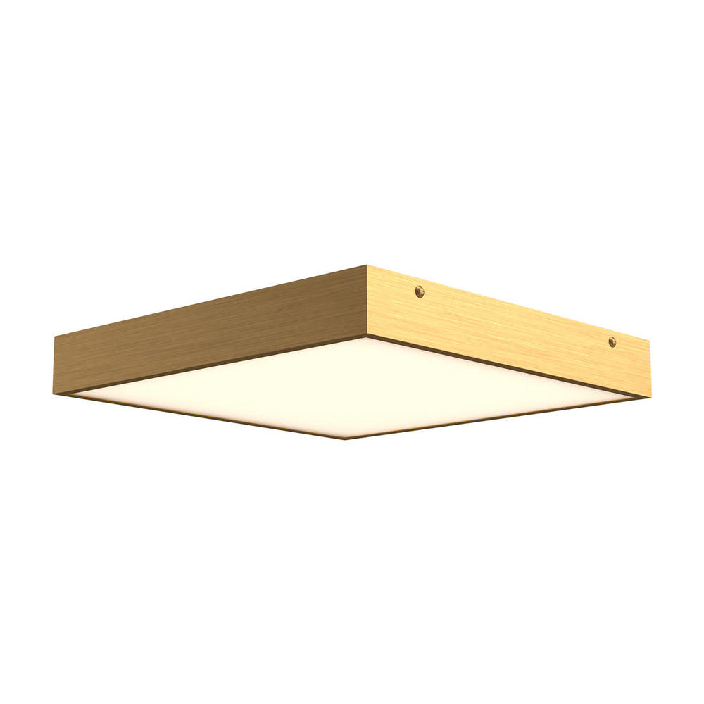 Sydney 11-in Aged Gold LED Flush Mount