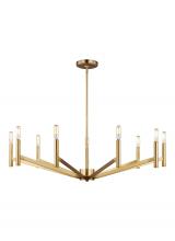 Visual Comfort & Co. Studio Collection 3124309-848 - Vector Nine Light Chandelier