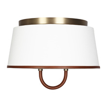 Visual Comfort & Co. Studio Collection LF1002TWB - Katie Medium Flush Mount