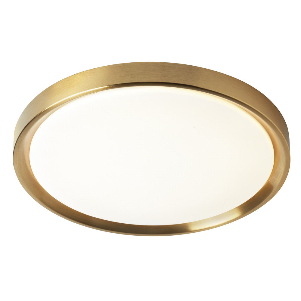 30W Flush Mount, Satin Chrome Finish